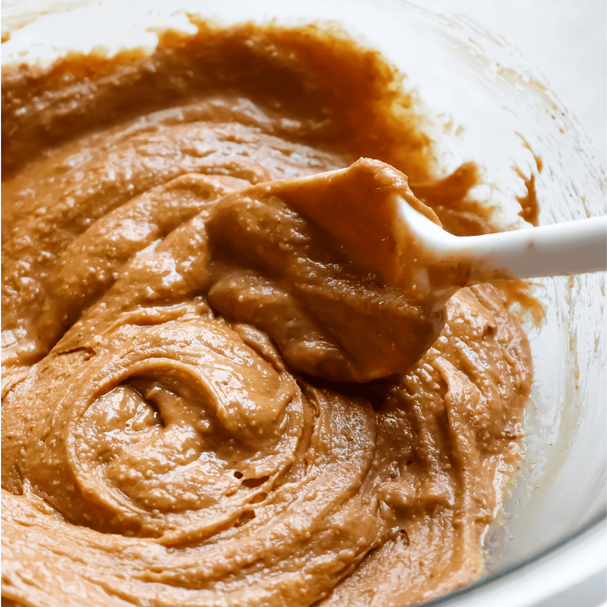 bowl of peanut butter