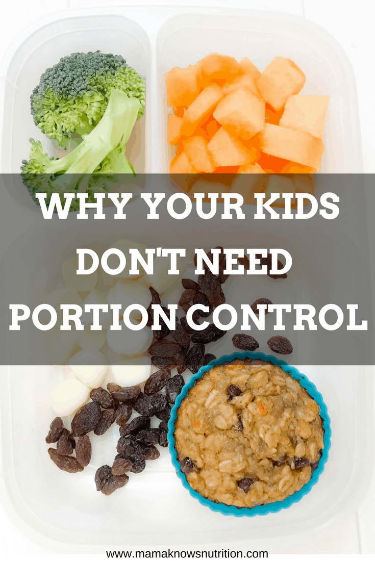 Why Your Kids Don't Need Portion Control | mamaknowsnutrition.com