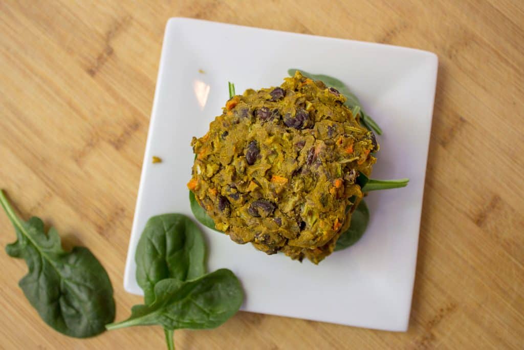 Black Bean Veggie Burger 