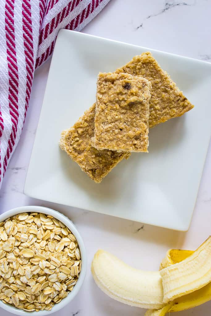 No Sugar Added Baked Oatmeal Bars-image