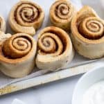 Healthier Cinnamon Rolls | mamaknowsnutrition.com