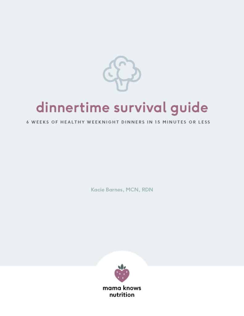 dinnertime survival guide mama knows nutrition