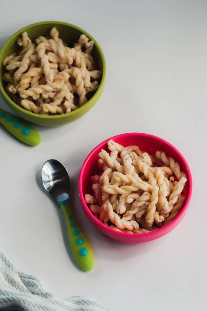 healthy pasta for toddlers