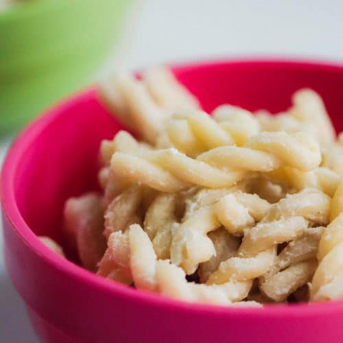 healthy pasta for toddlers