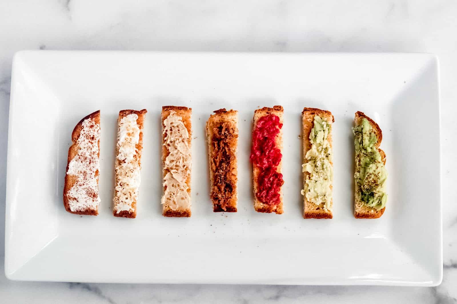variations of loaded toast