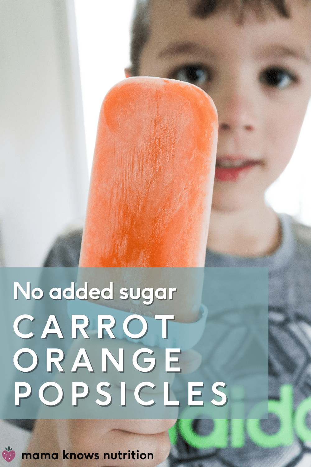 no added sugar carrot orange popsicles