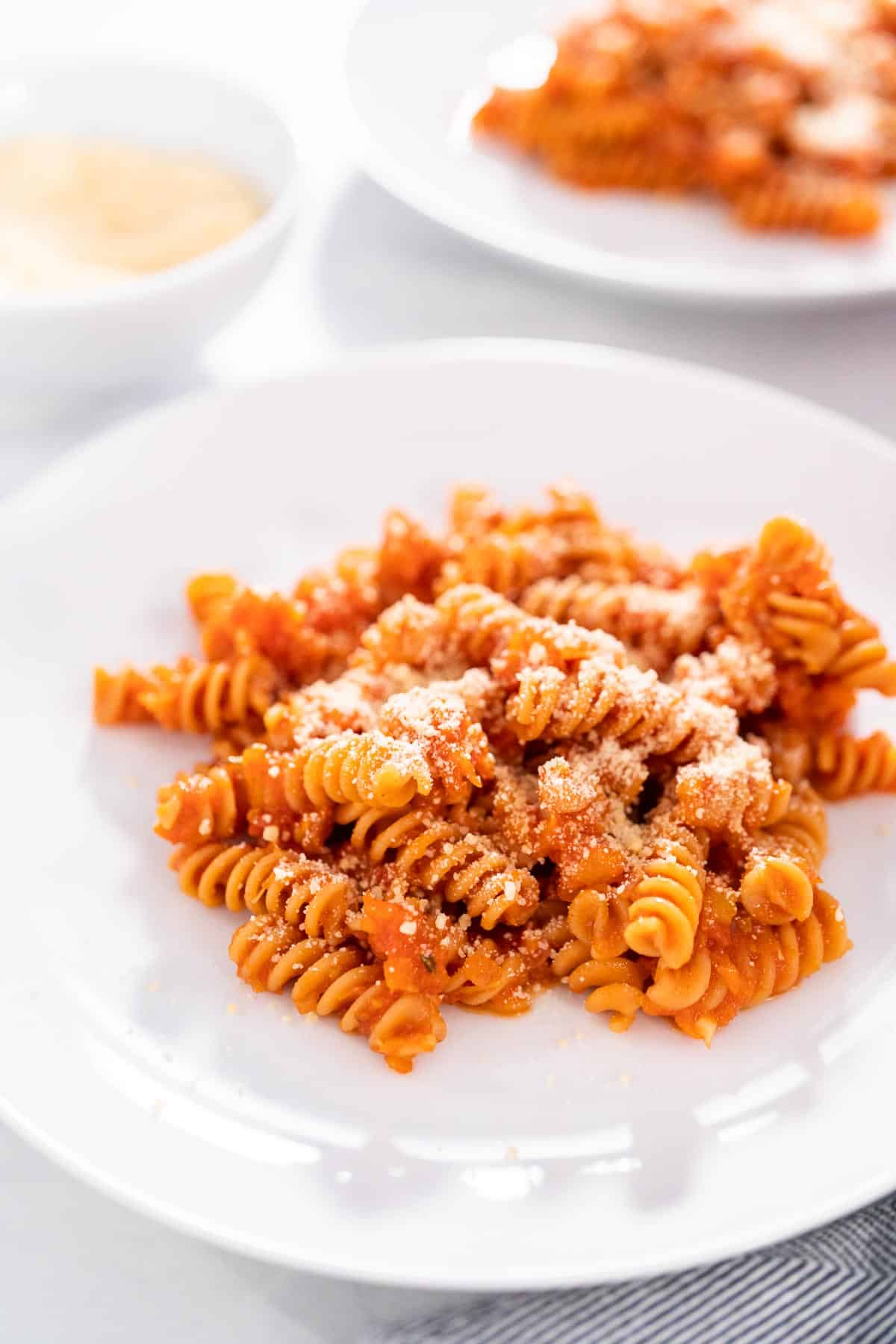 red lentil pasta