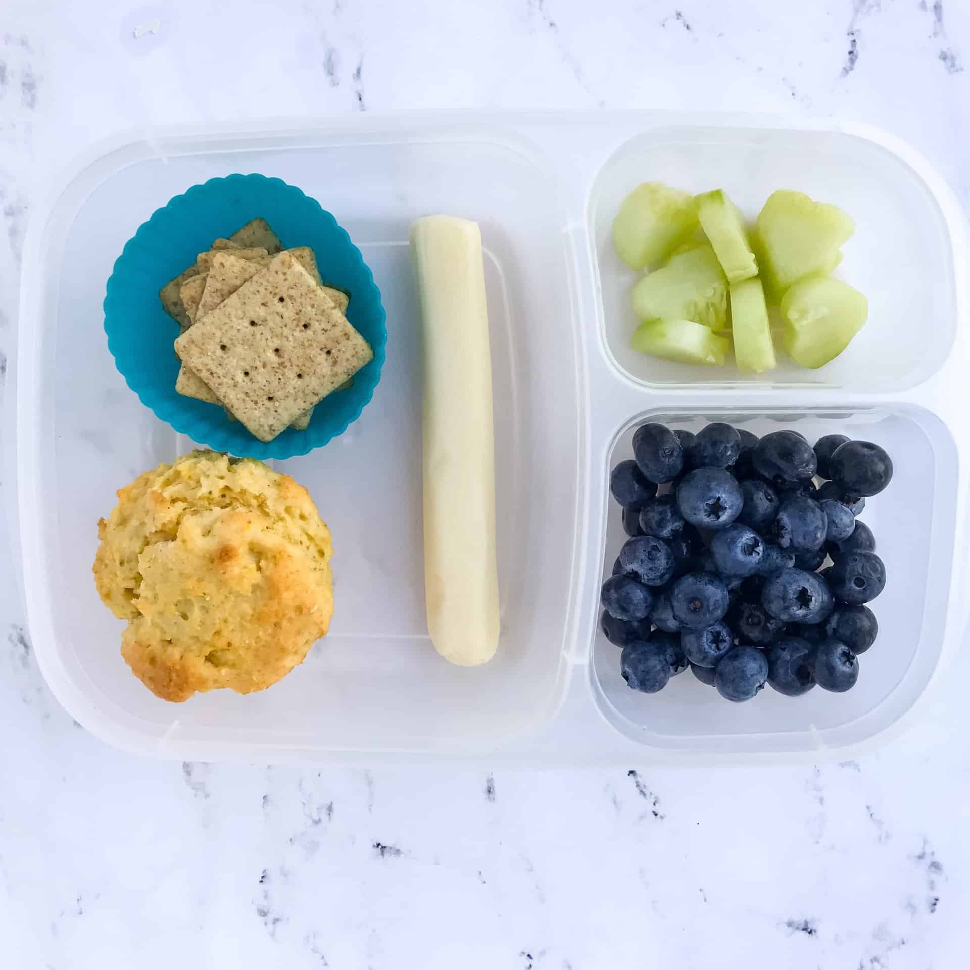 packed toddler lunch for daycare