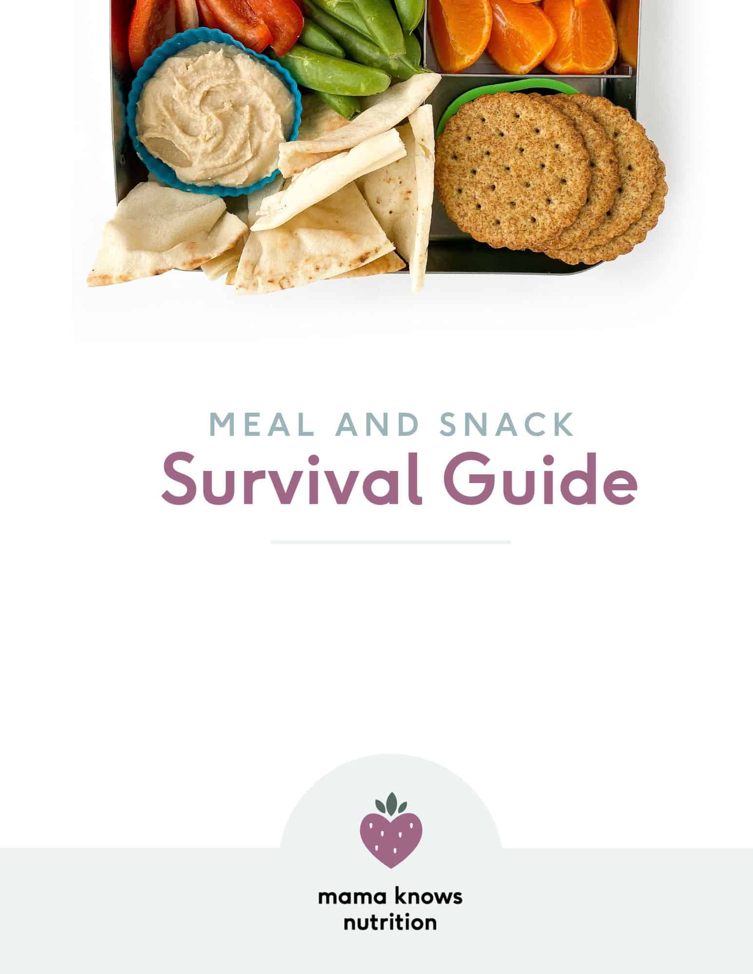 Meal & Snack Survival Guide Cover