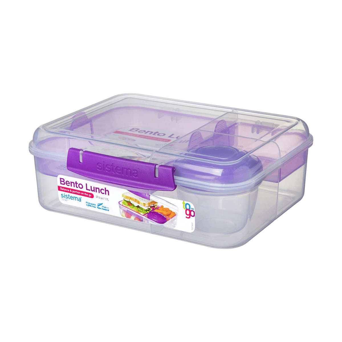 sistema plastic bento box