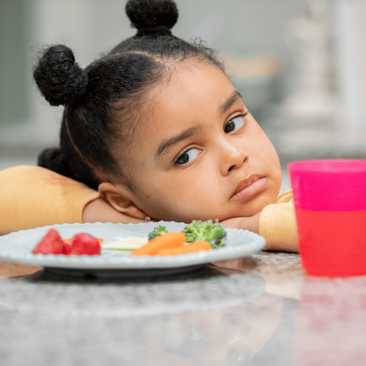 kid rejecting food