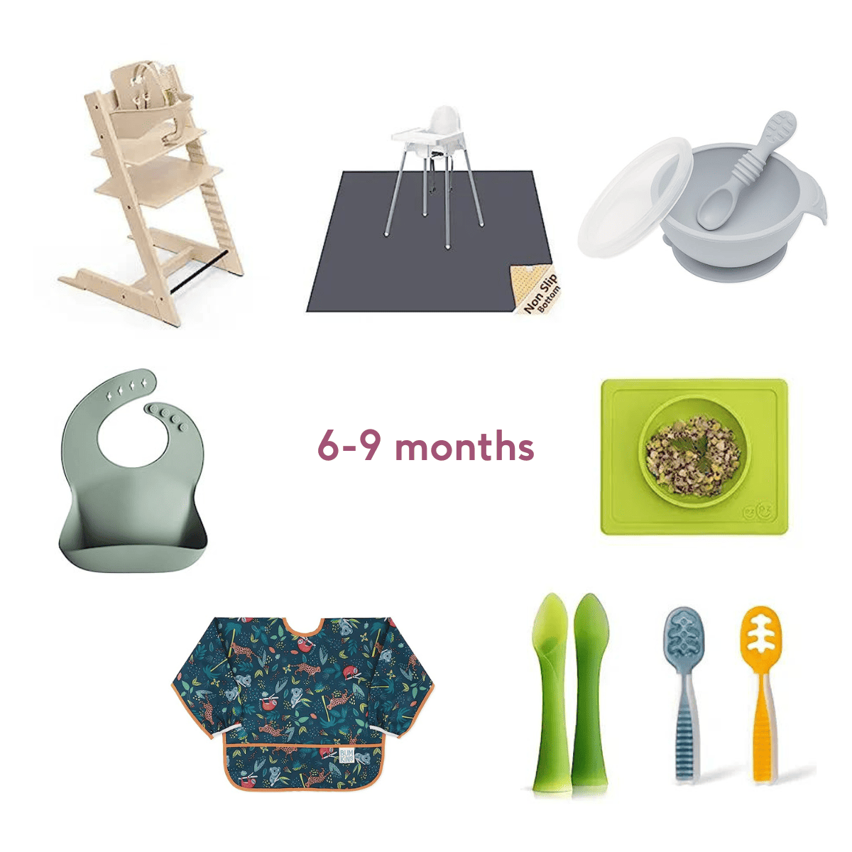 6-9 month meal gear graphic