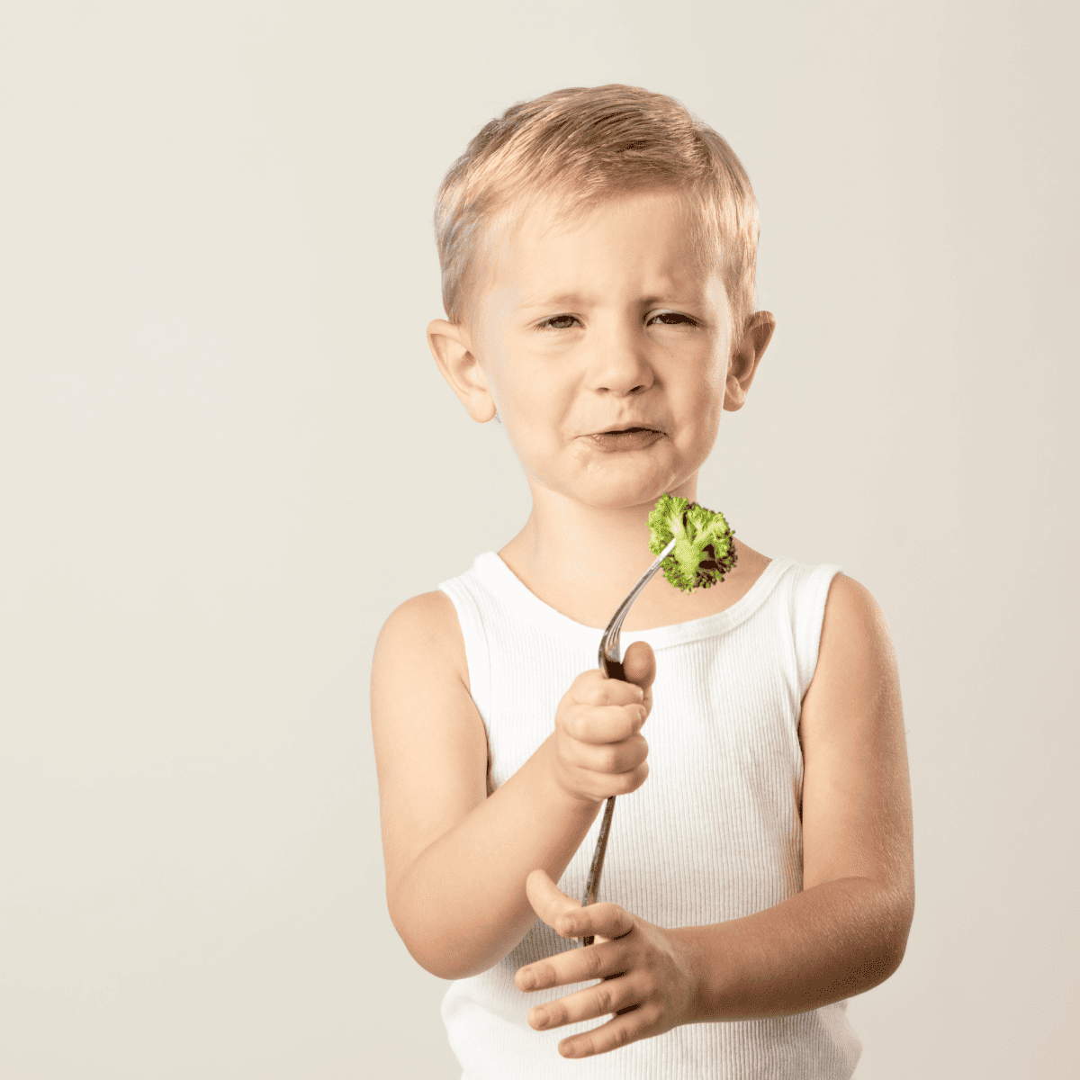 child doesn't want to eat broccoli