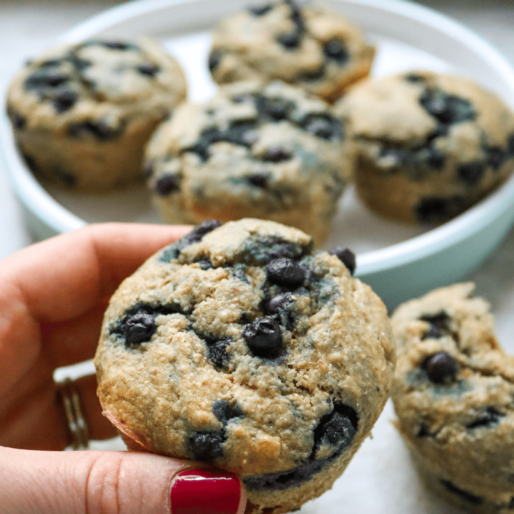 banana berry baby led weaning muffins