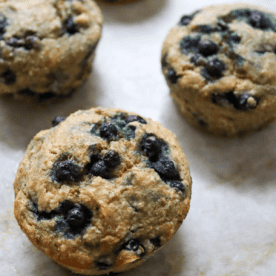 three baby led weaning muffins