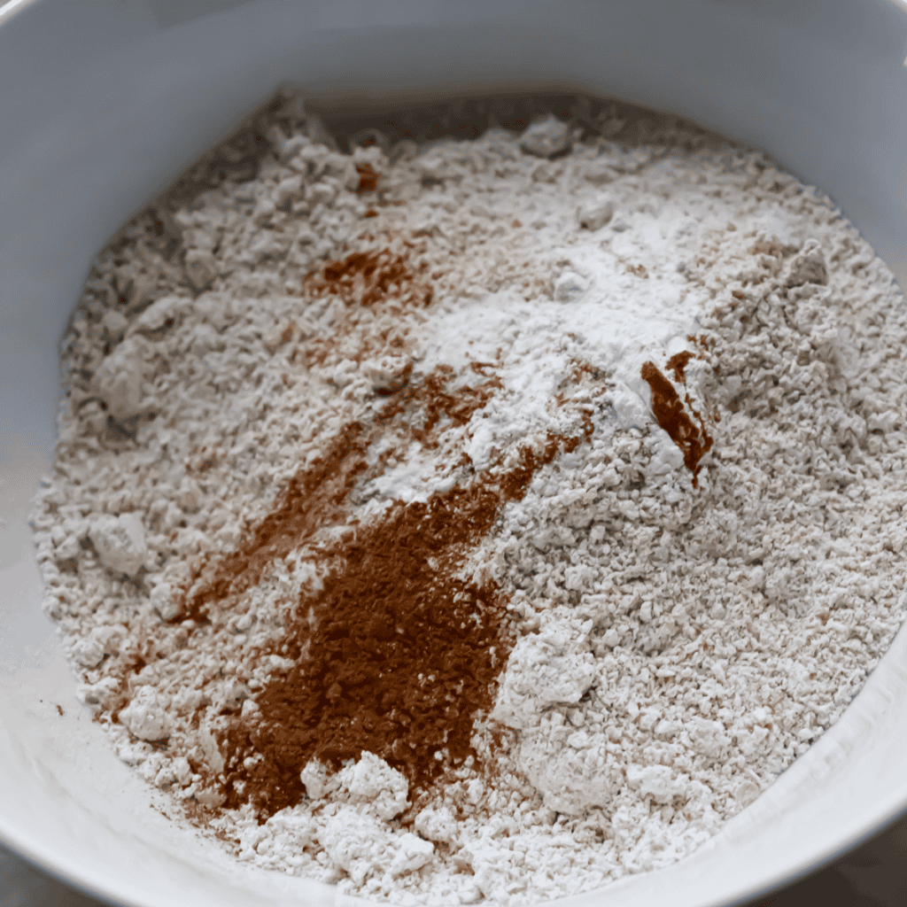 dry ingredients for baby led weaning muffins
